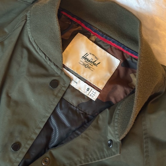 Herschel Supply Company Khaki Men's Bomber Jacket - Picture 2 of 2